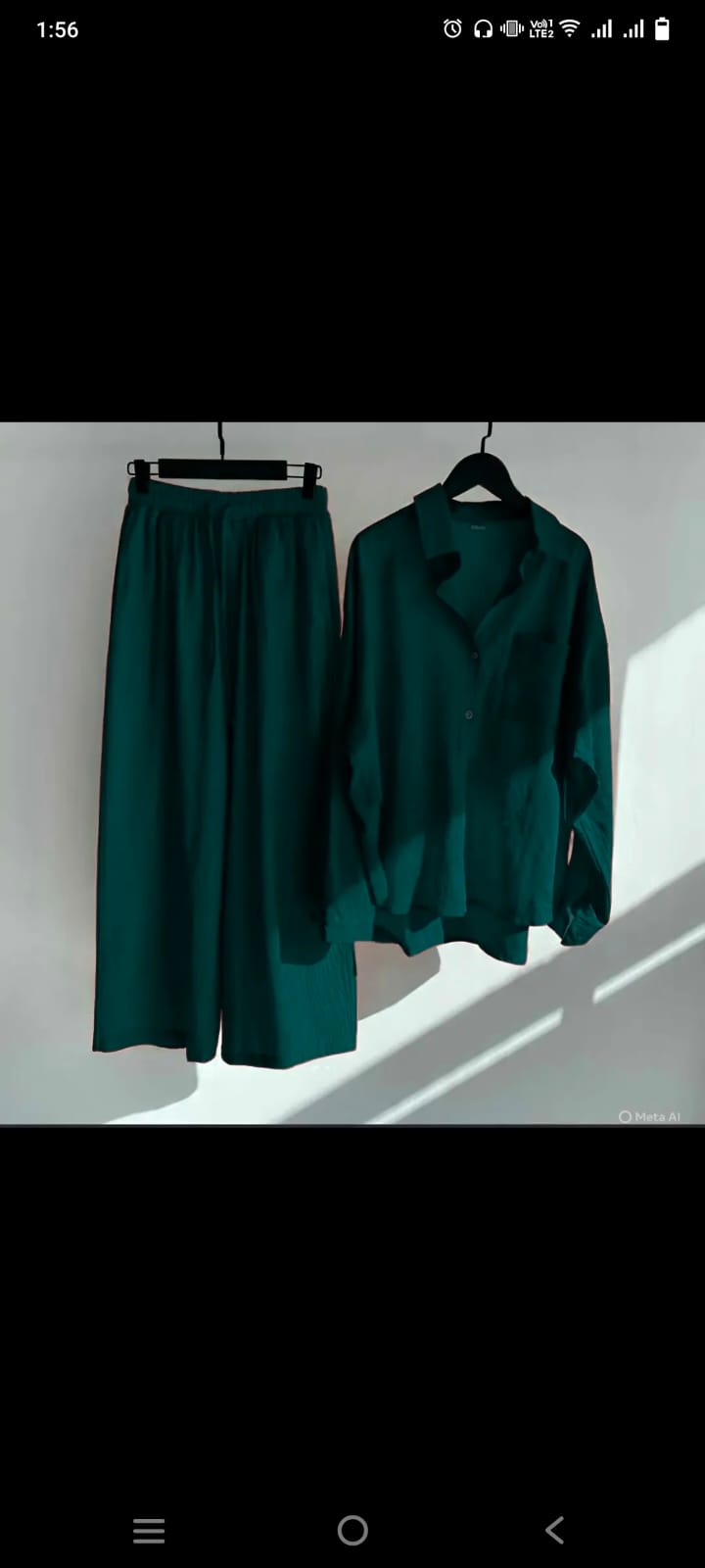 Women's Coord Sets ( Button down shirt with lose trouser)